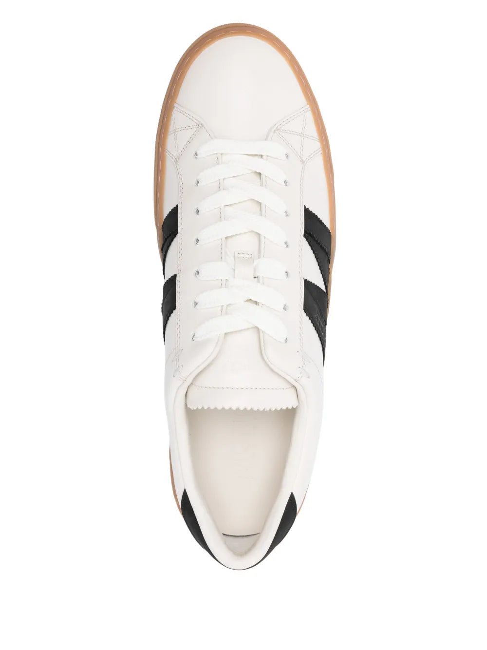 Monaco2 leather sneakers-MONCLER-Verso
