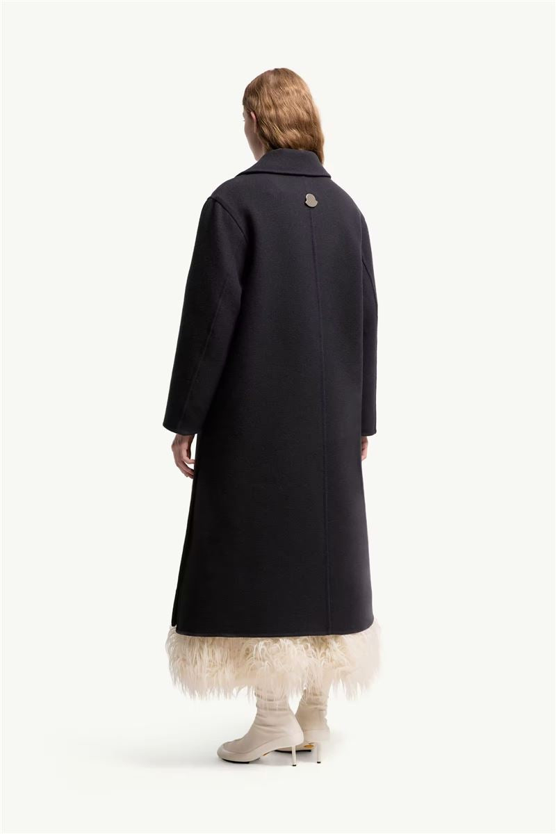 Moncler + JIL SANDER Barrelene 3-in-1 Wool Coat-MONCLER-Verso