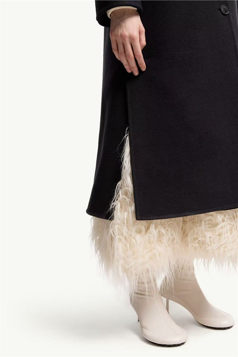 Moncler + JIL SANDER Barrelene 3-in-1 Wool Coat-MONCLER-Verso