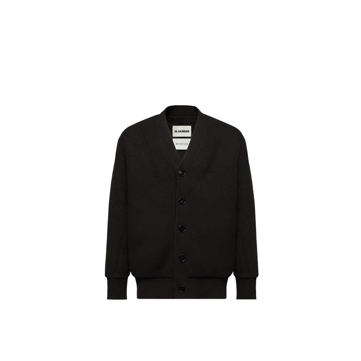 Moncler + JIL SANDER Padded Wool Cardigan-MONCLER-Verso