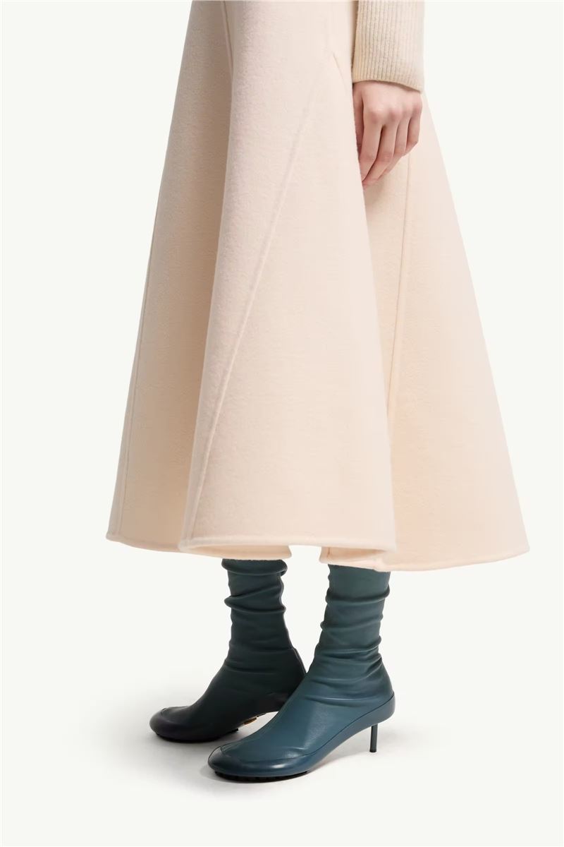 Moncler + JIL SANDER Wool Midi Skirt-MONCLER-Verso