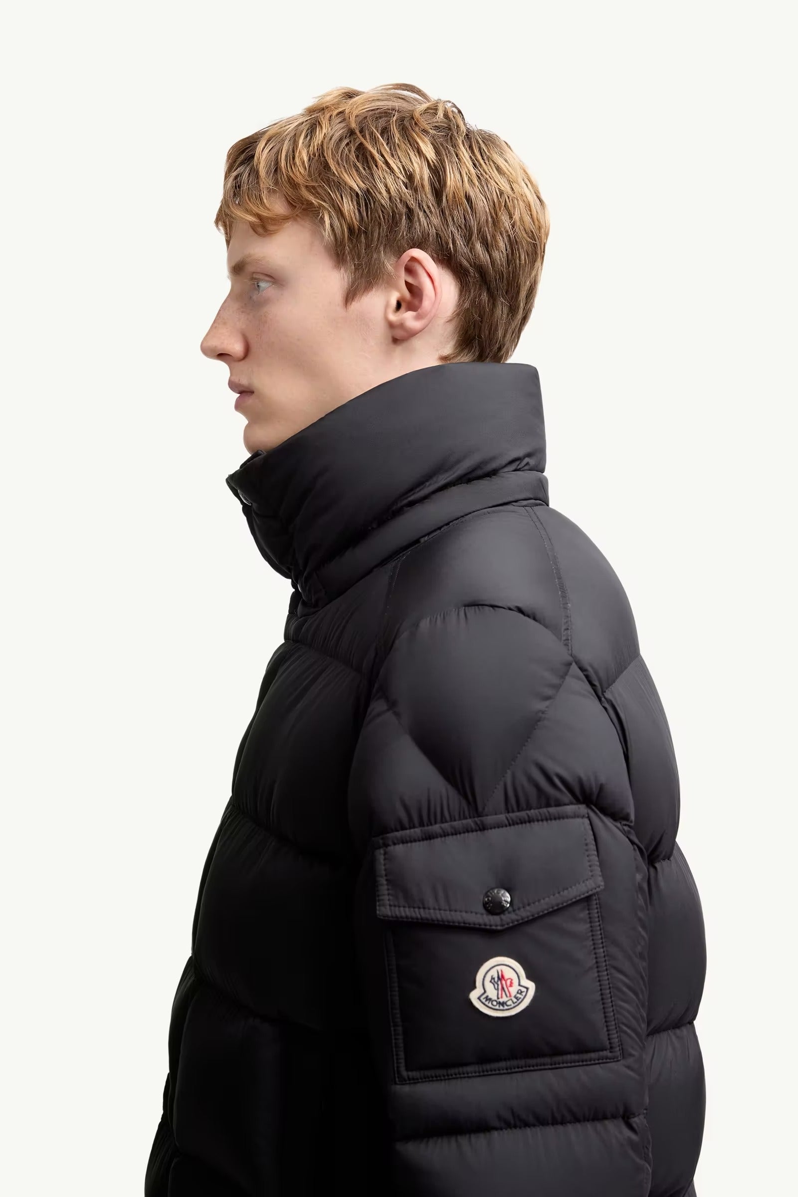 Moncler maya 70 hooded short down jacket-MONCLER-Verso