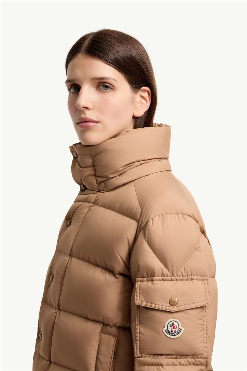 Moncler Maya 70 Hooded Short Down Jacket-MONCLER-Verso