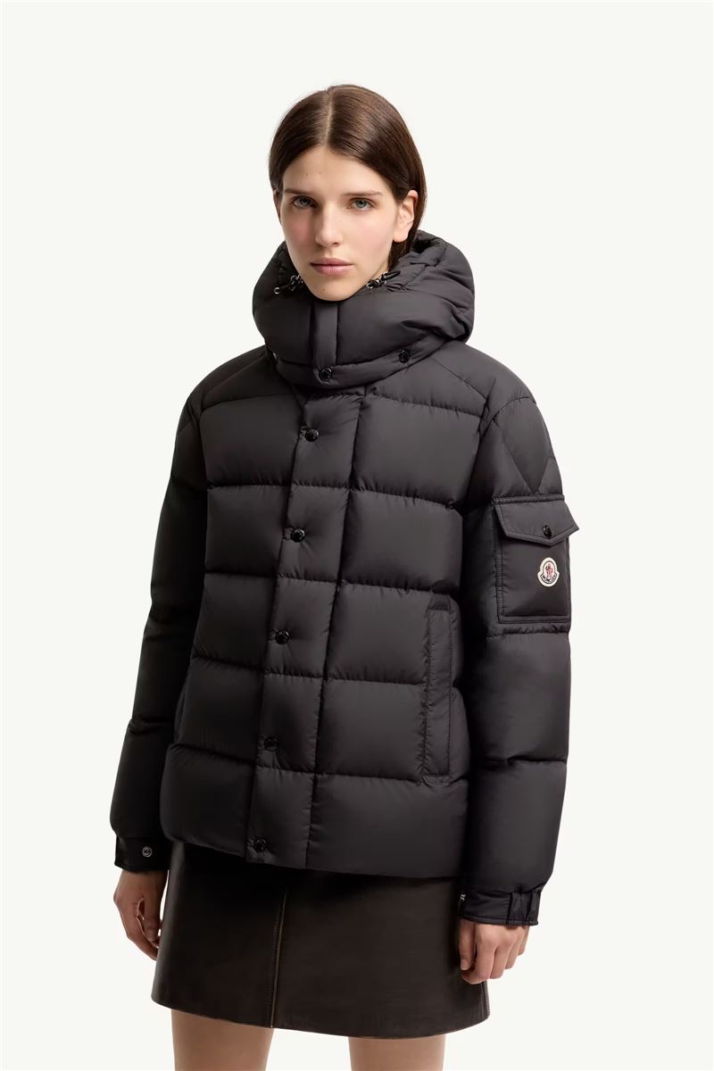 Moncler maya 70 hooded short down jacket-MONCLER-Verso
