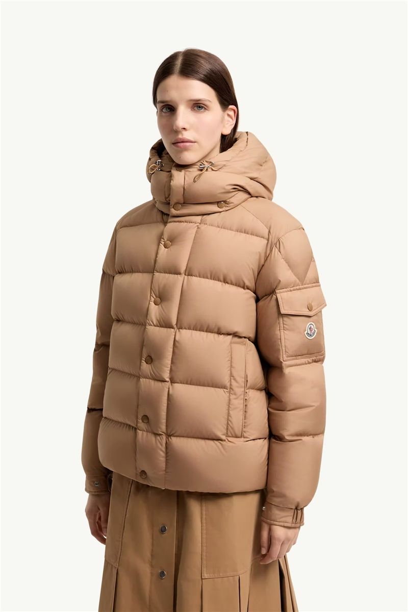 Moncler Maya 70 Hooded Short Down Jacket-MONCLER-Verso