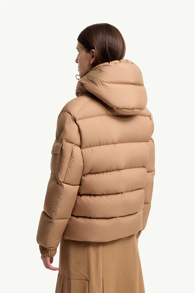 Moncler Maya 70 Hooded Short Down Jacket-MONCLER-Verso