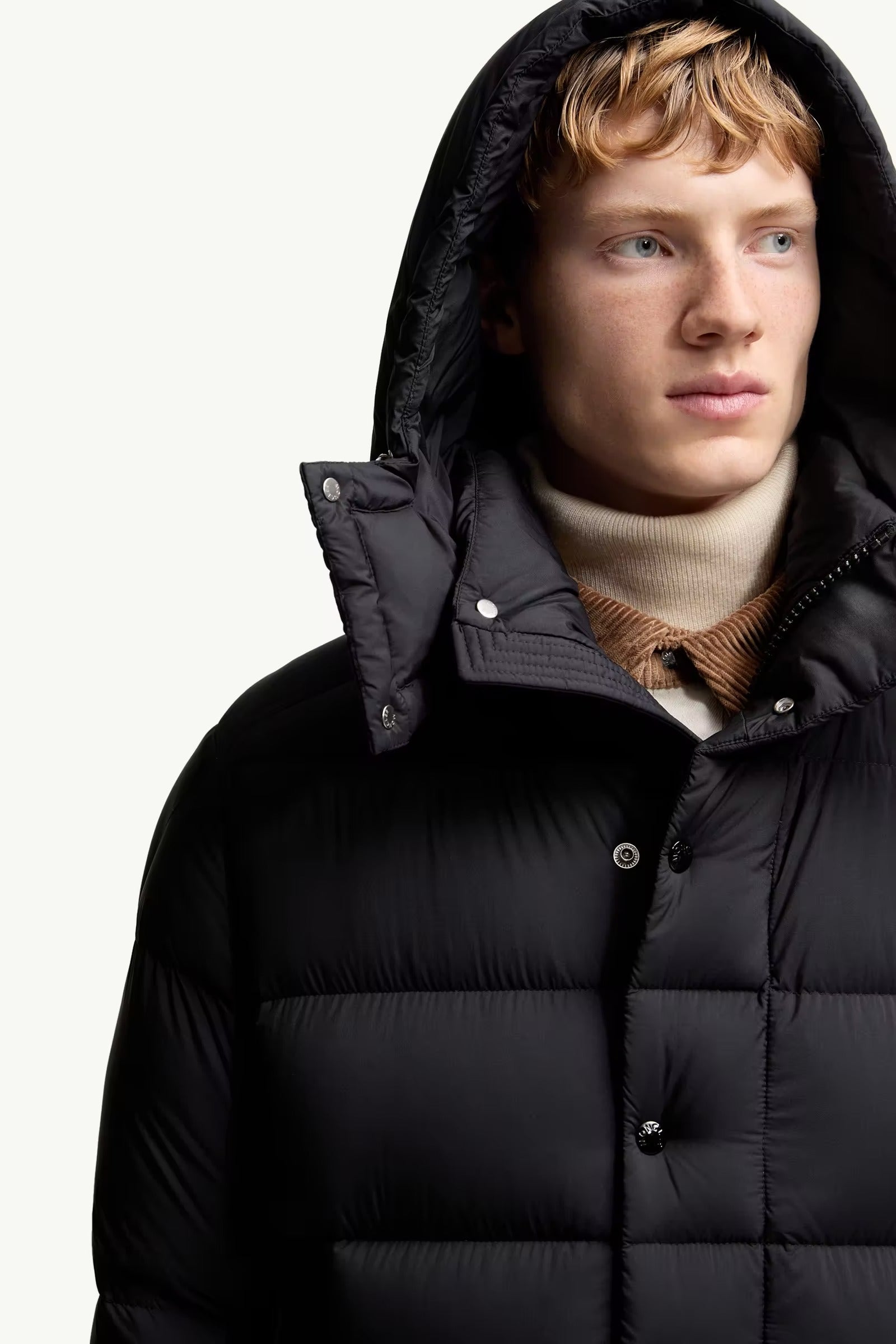 Moncler maya 70 hooded short down jacket-MONCLER-Verso