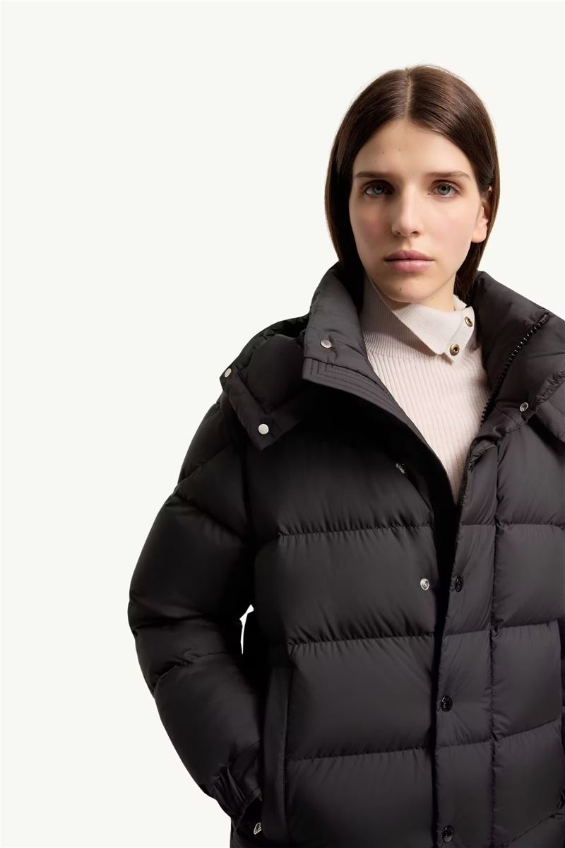 Moncler maya 70 hooded short down jacket-MONCLER-Verso