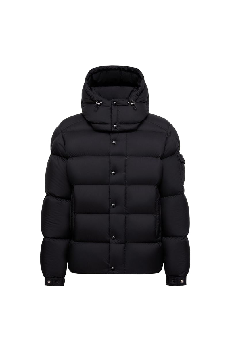 moncler maya 70 hooded short down jacket-MONCLER-Verso