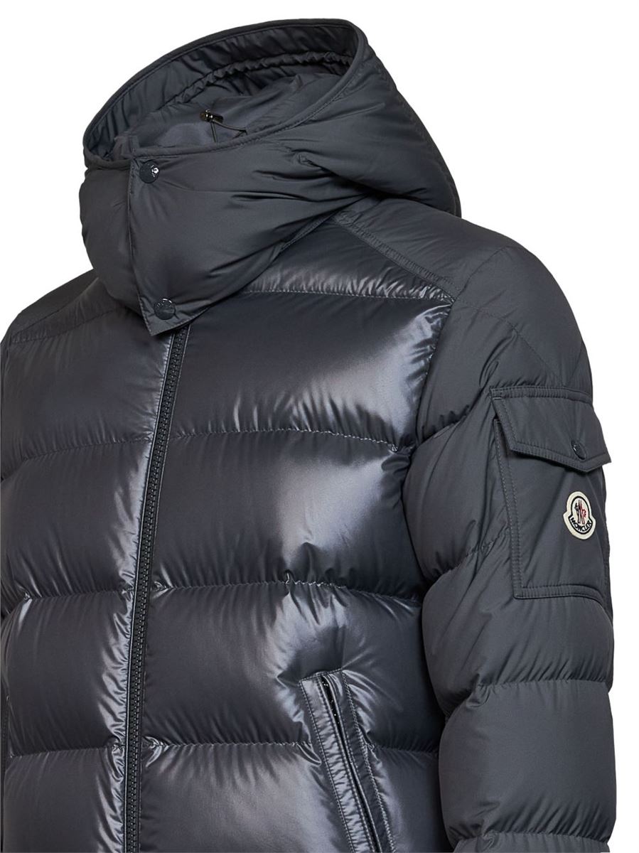 Moncler maya hooded short down jacket-MONCLER-Verso
