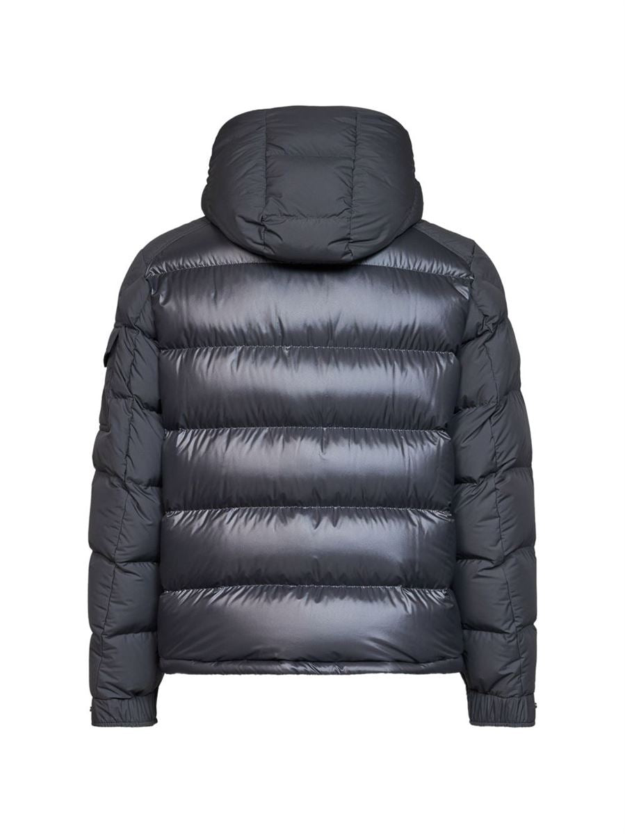 Moncler maya hooded short down jacket-MONCLER-Verso