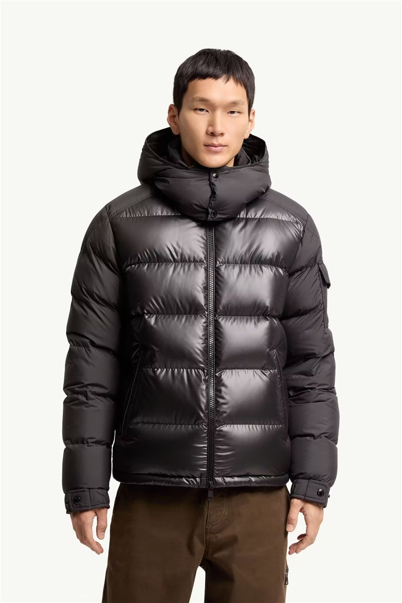 Moncler maya hooded short down jacket-MONCLER-Verso