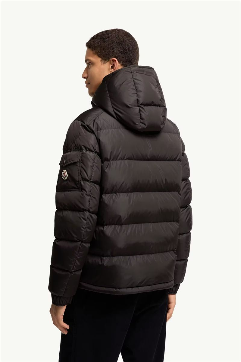 Moncler Maya Matte Short Down Jacket-MONCLER-Verso
