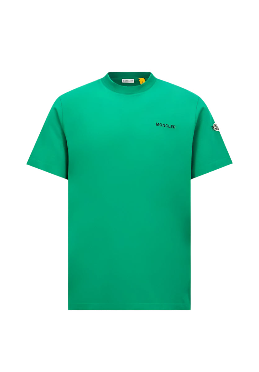MONCLER X FRGMT MAXI LOGO COTTON T-SHIRT - MONCLER - Verso