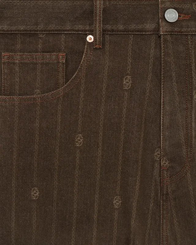 Monogram baggy jeans-DRÔLE DE MONSIEUR-Verso