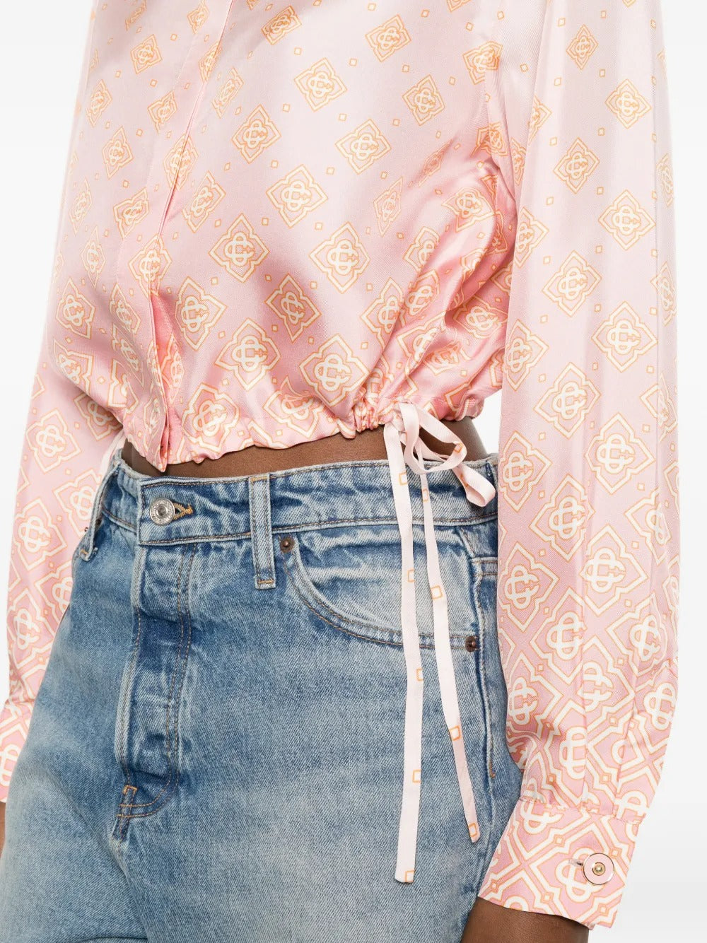 Monogram degradé shirt-CASABLANCA-Verso