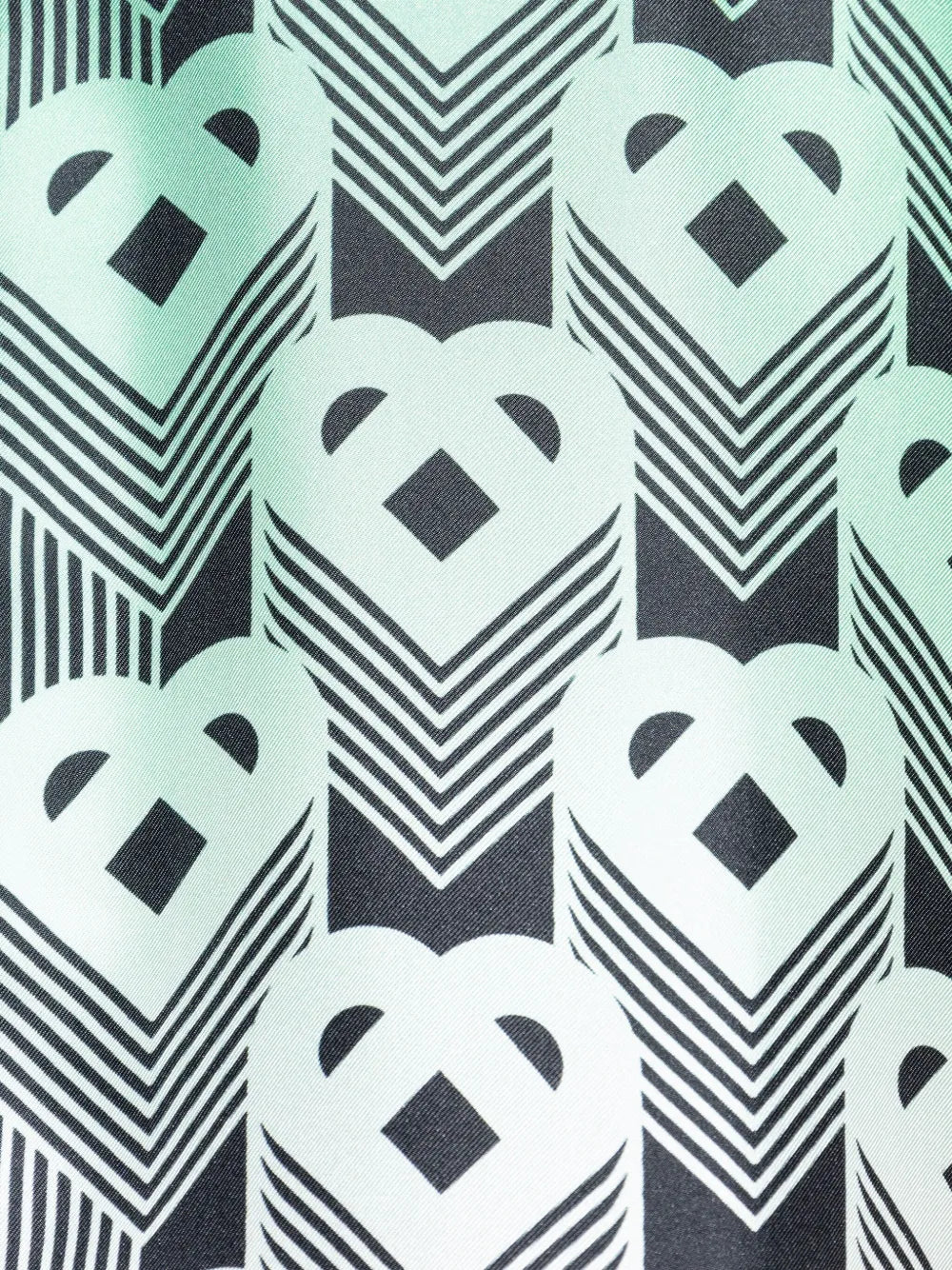 Monogram gradient silk shirt-CASABLANCA-Verso