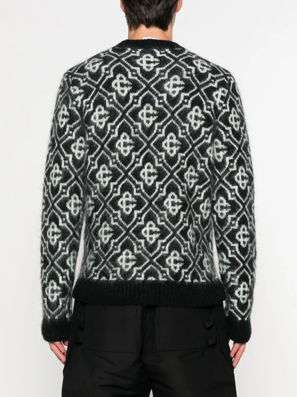 Monogram Mohair Jumper-CASABLANCA-Verso