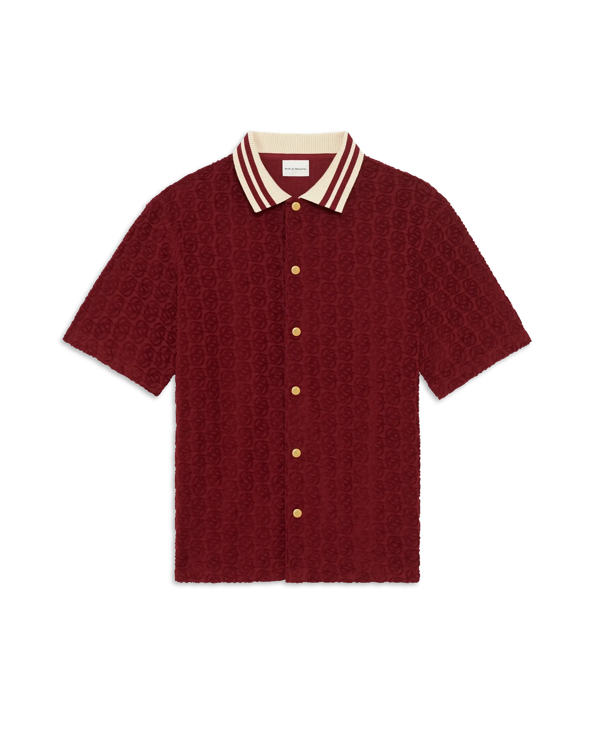 Monogram shirt-DRÔLE DE MONSIEUR-Verso