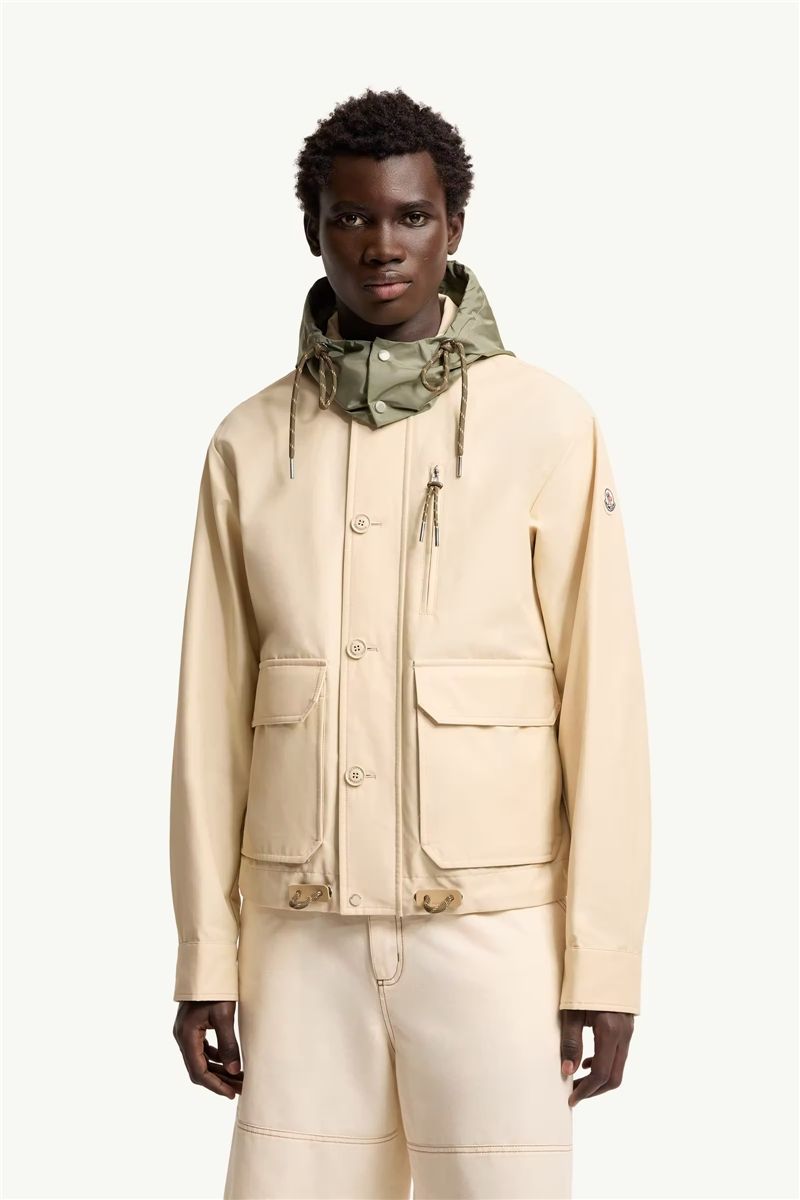 Montmirail twill shirt jacket-MONCLER-Verso