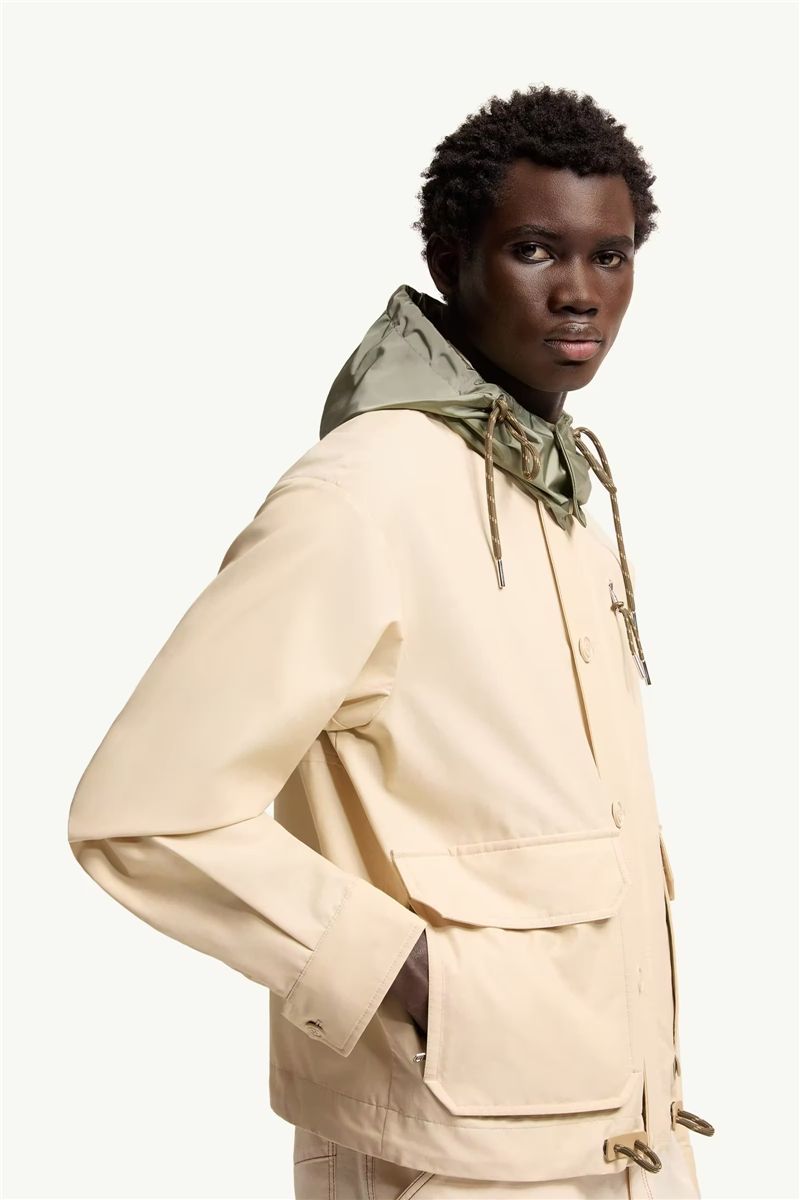 Montmirail twill shirt jacket-MONCLER-Verso