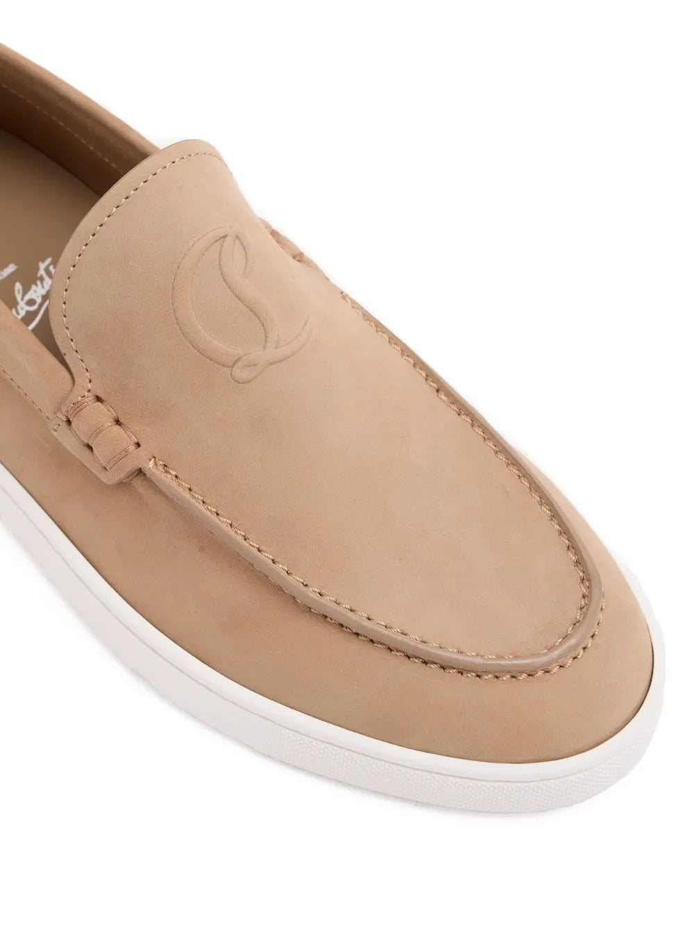 Christian moonboat embossed-logo loafers-LOUBOUTIN-Verso