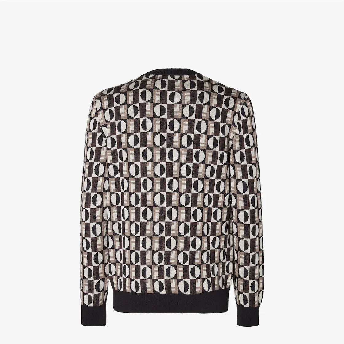 Multicolour wool jumper-FENDI-Verso