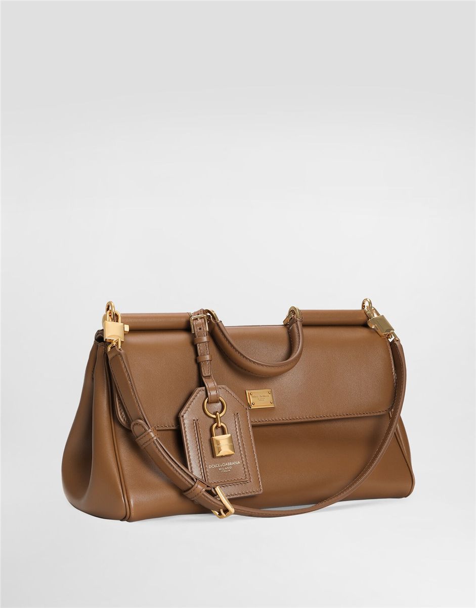 My sicily handbag in plongé calfskin-DOLCE&GABBANA-Verso