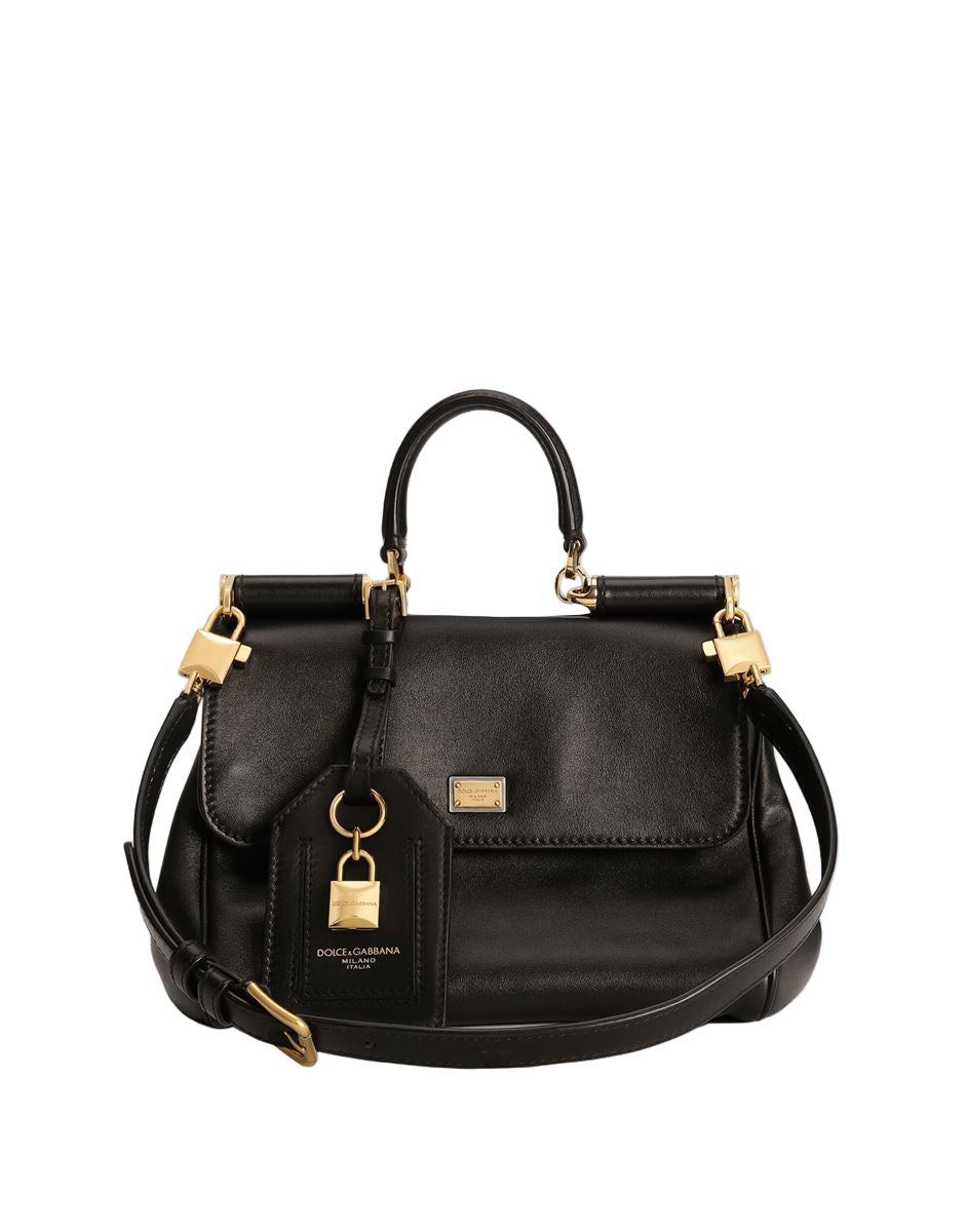 My Sicily Handbag in Plongé Calfskin-DOLCE&GABBANA-Verso