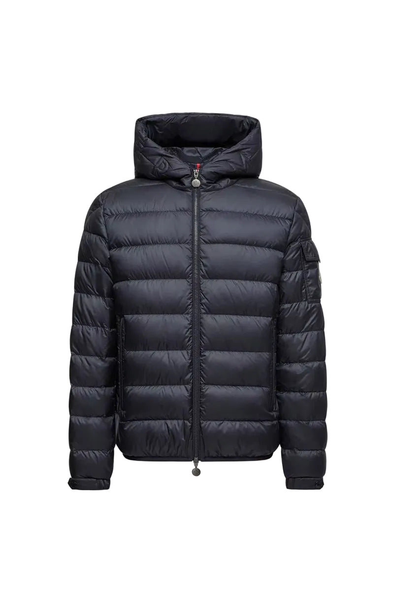 Najan hooded short down jacket-MONCLER-Verso