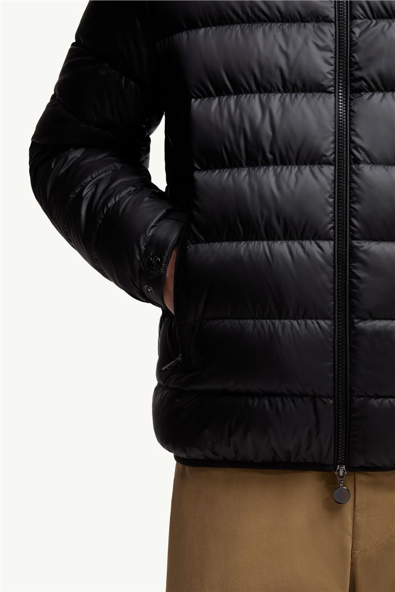 najan hooded short down jacket-MONCLER-Verso
