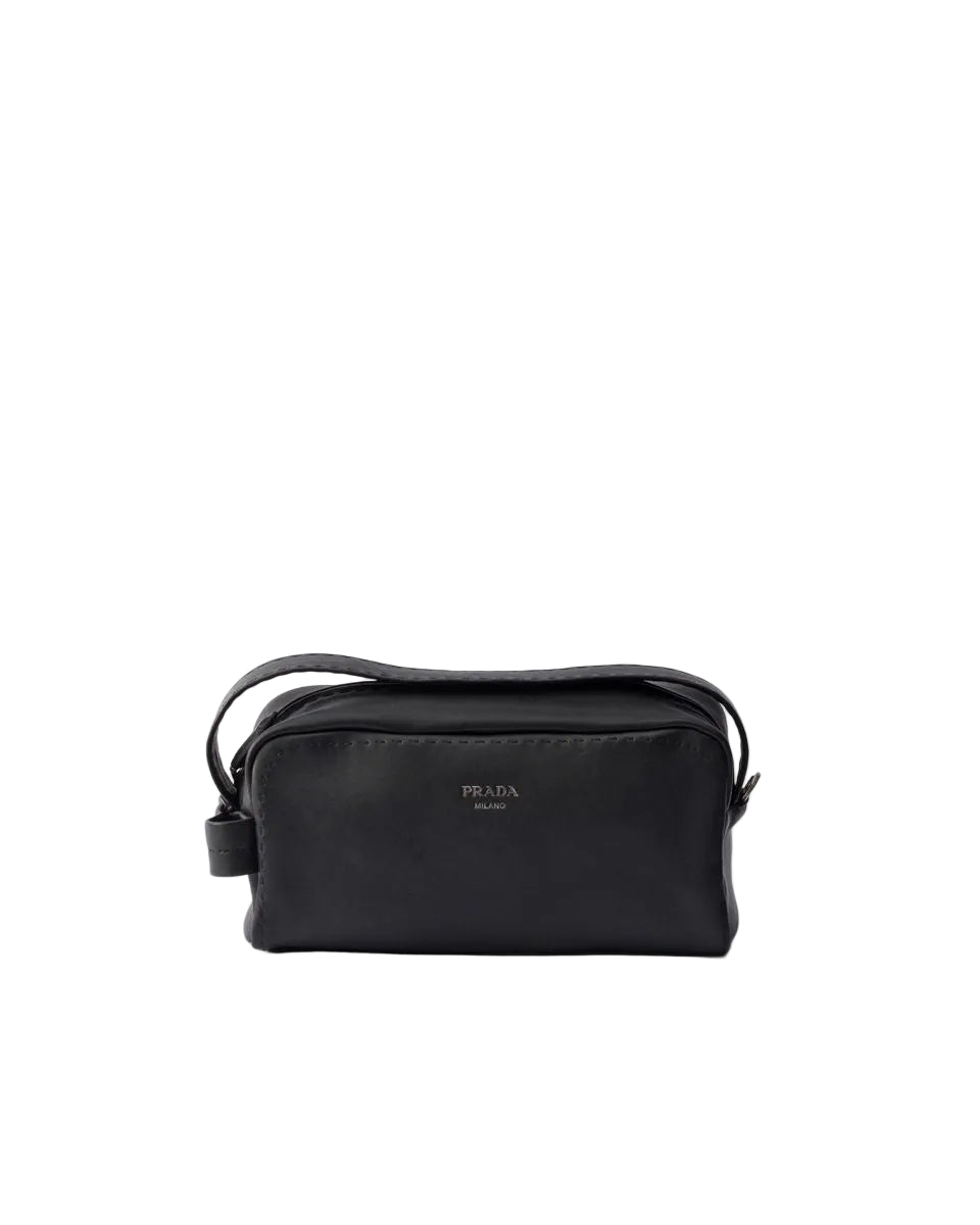 Nappa leather shoulder bag-PRADA-312166-TU-Verso