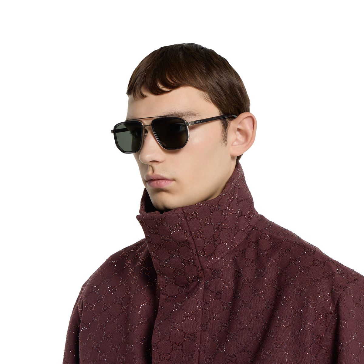 Navigator frame sunglasses-GUCCI-Verso