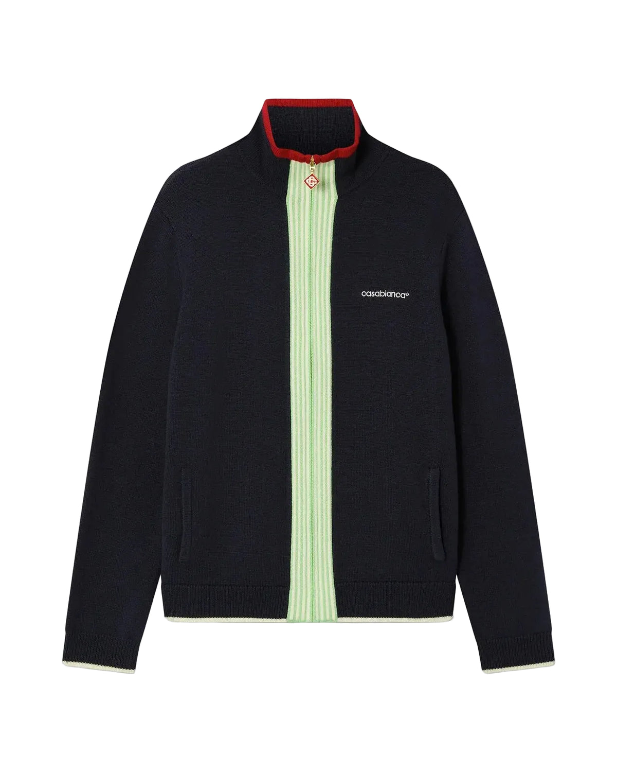 Navy merino track jacket-CASABLANCA-310404-M-Verso