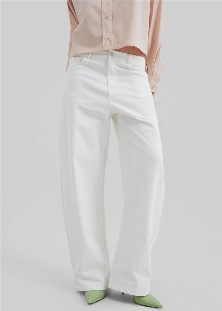 Nelton Barrel Leg Jeans-THE FRANKIE SHOP-Verso
