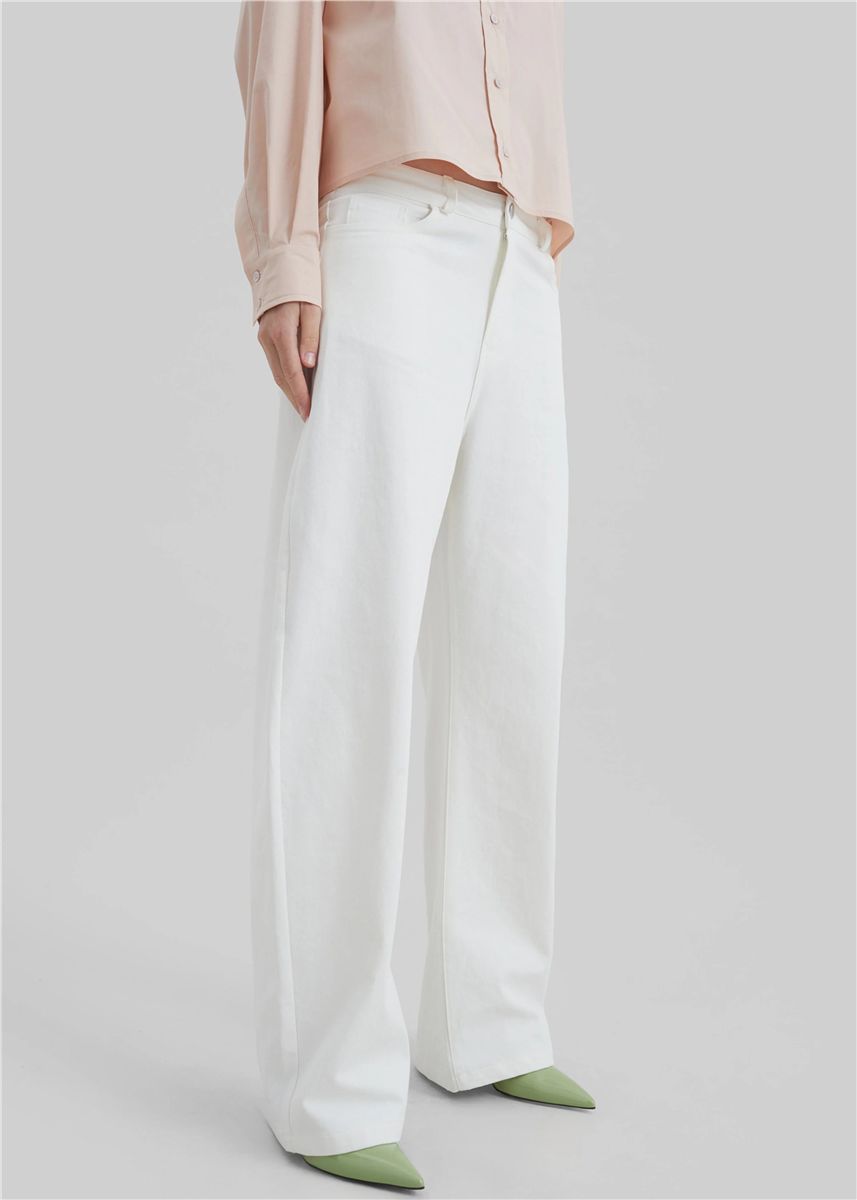 Nelton Barrel Leg Jeans-THE FRANKIE SHOP-Verso