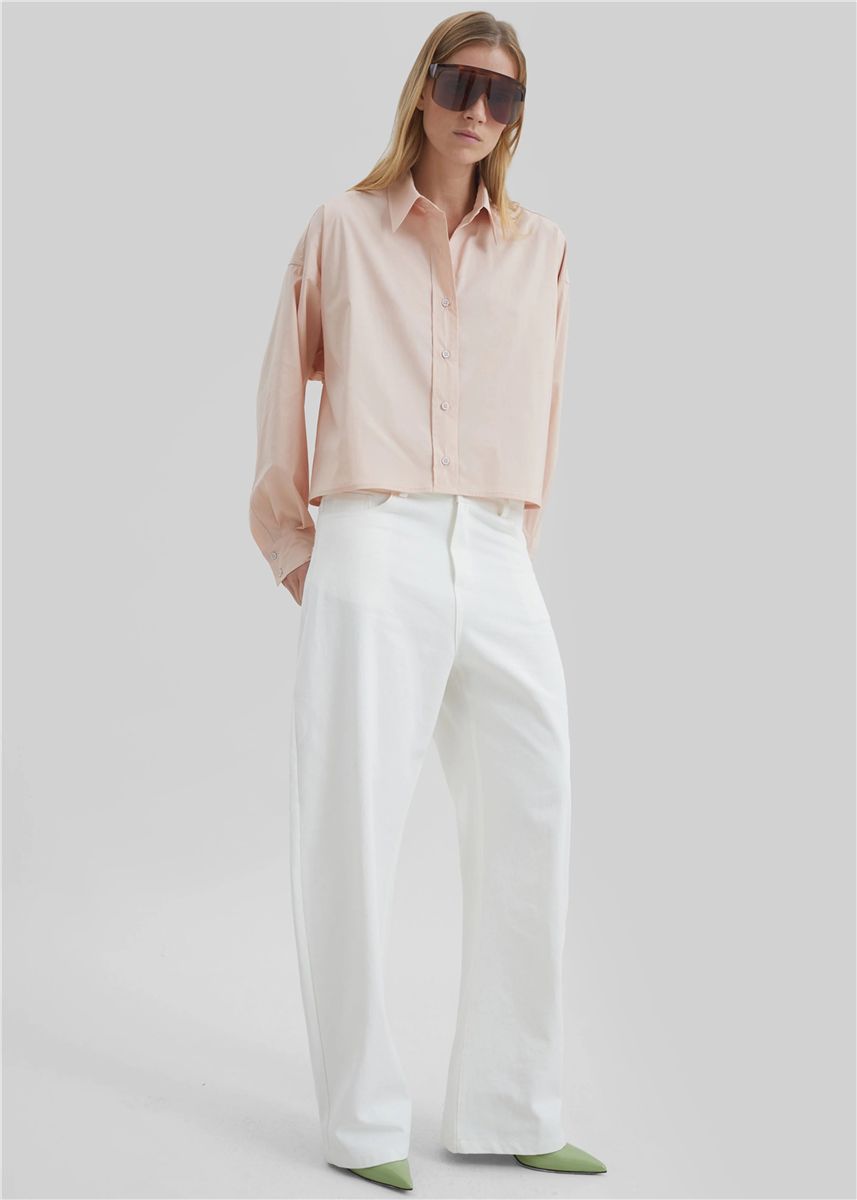 Nelton Barrel Leg Jeans-THE FRANKIE SHOP-Verso