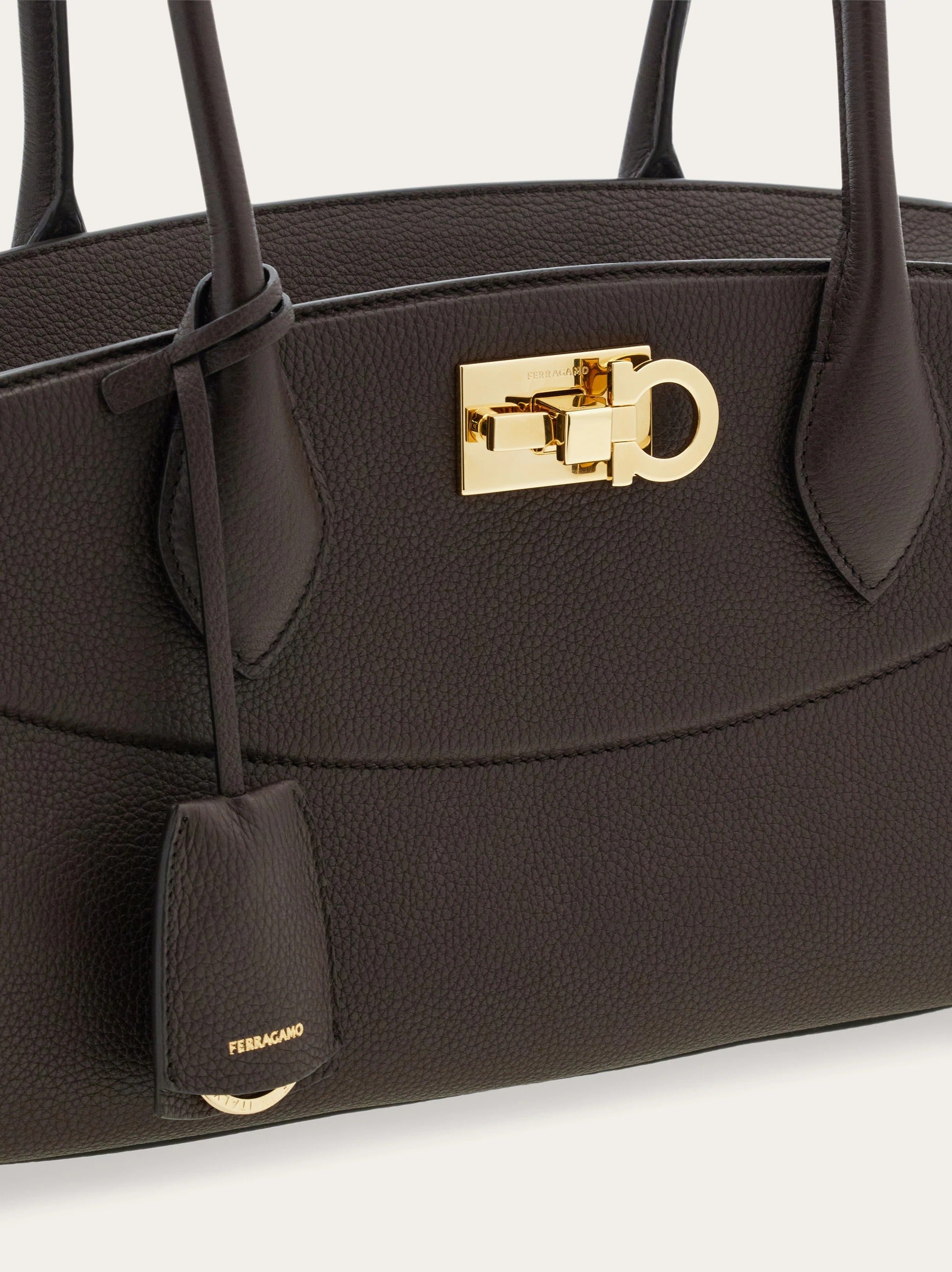 New ferragamo studio soft bag east west (m)-FERRAGAMO-Verso