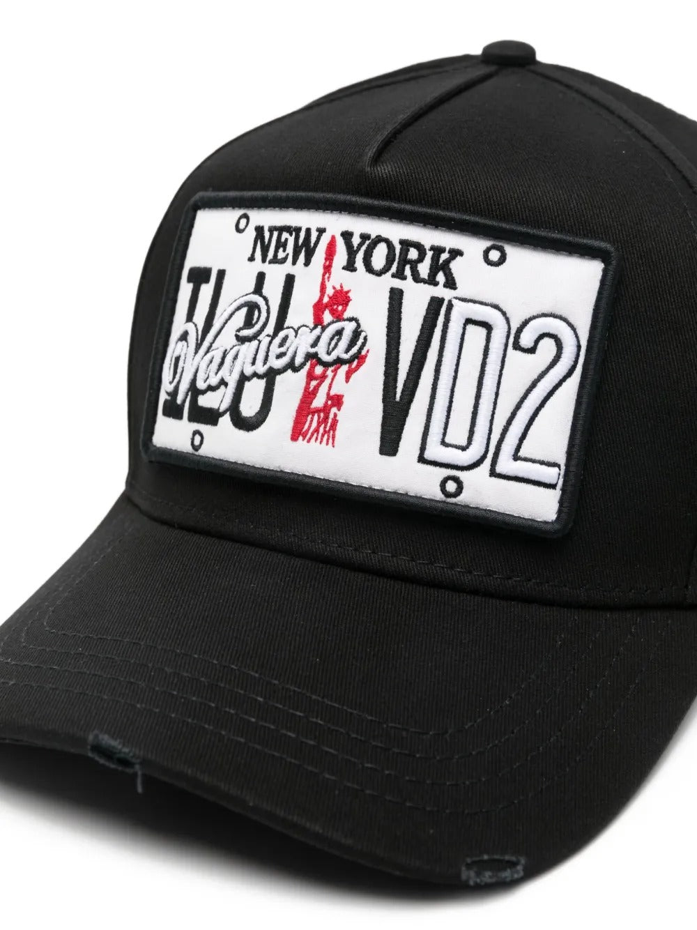 New york-patch baseball cap-DSQUARED-Verso