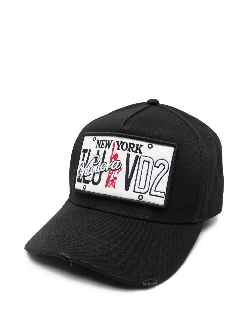 New york-patch baseball cap-DSQUARED-Verso
