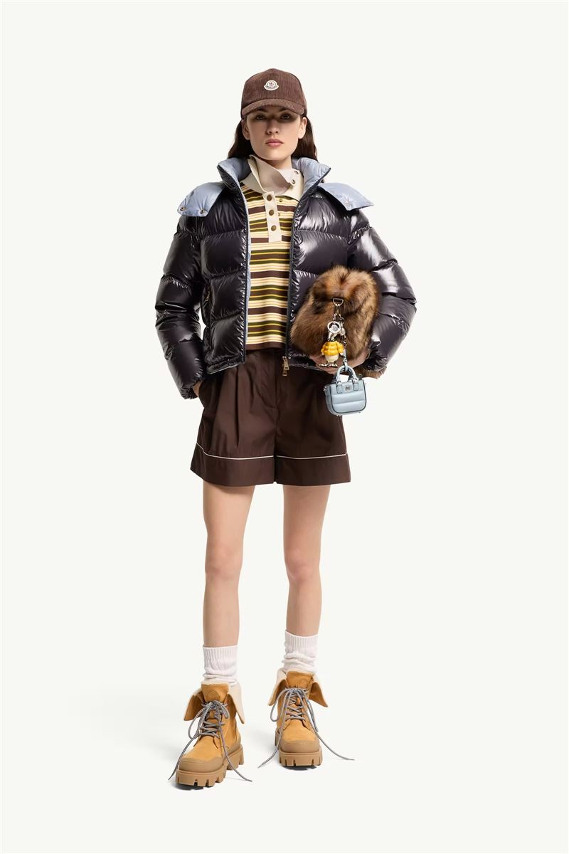 Niveole short down jacket-MONCLER-Verso