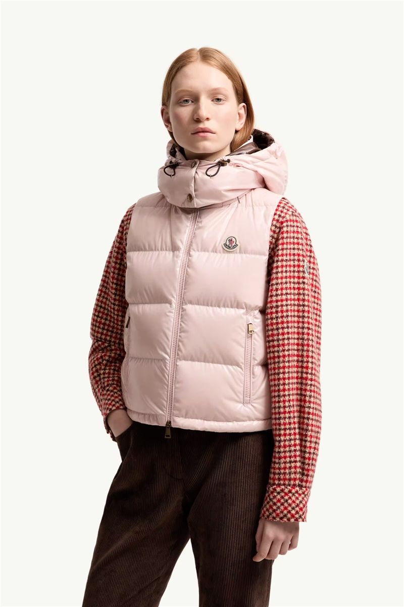 Niverolle short down gilet-MONCLER-Verso