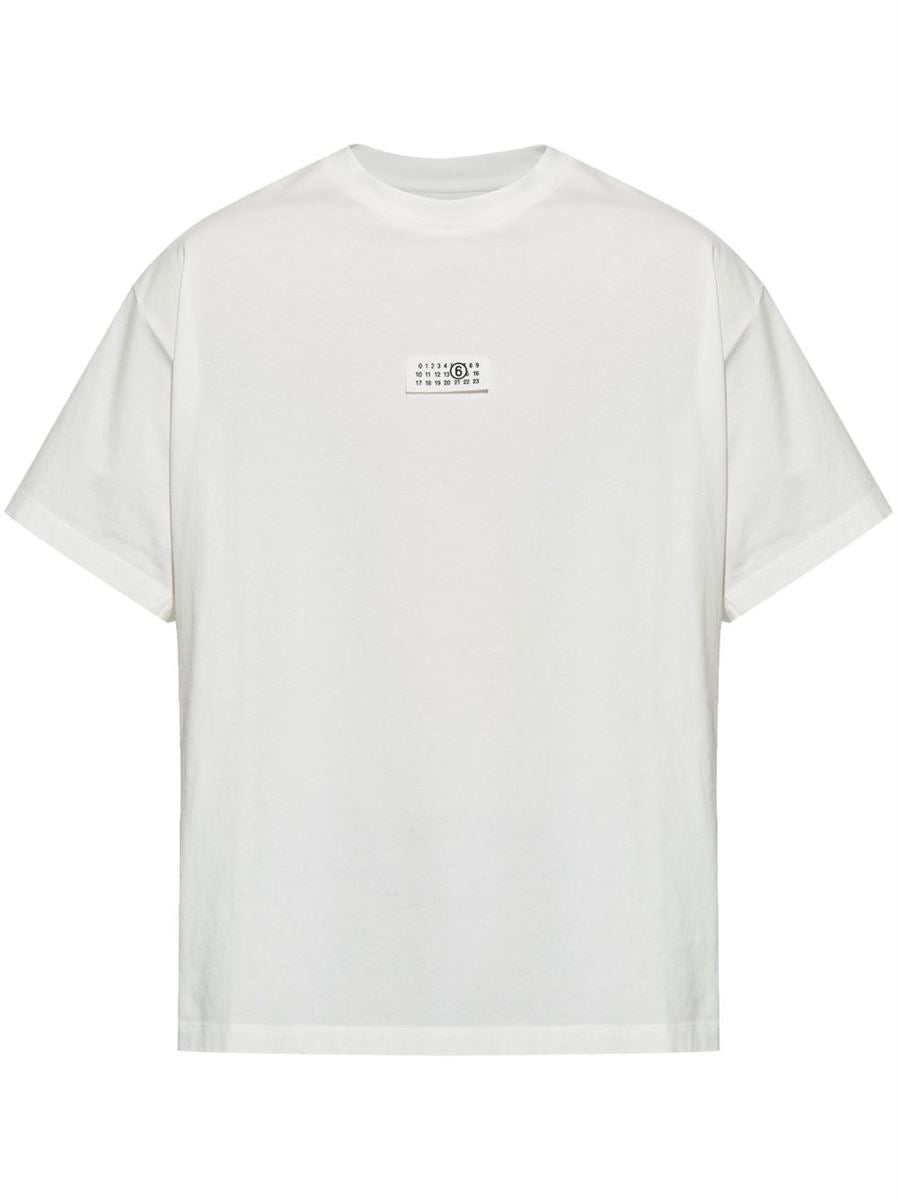 NUMBERS-MOTIF T-SHIRT-MM6-Verso