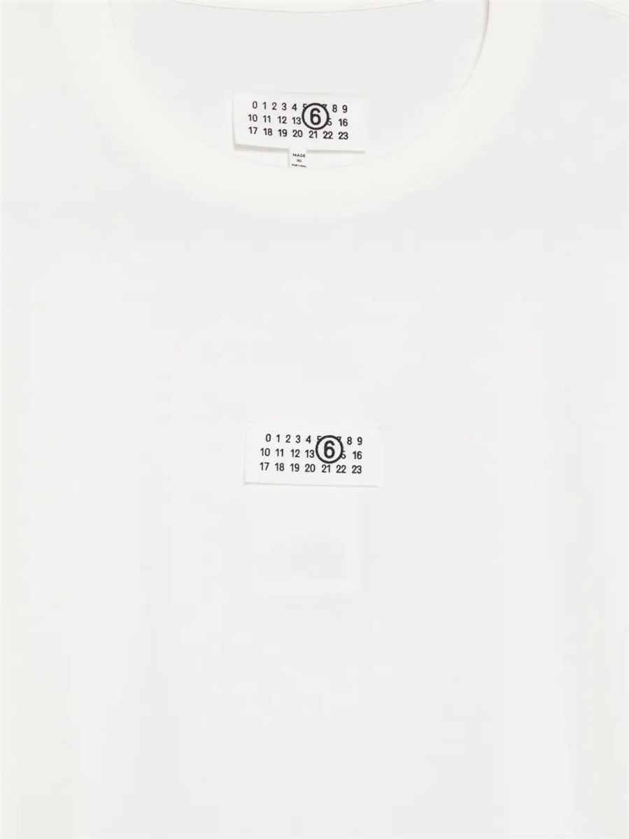 Numeric cotton t-shirt-MM6-Verso