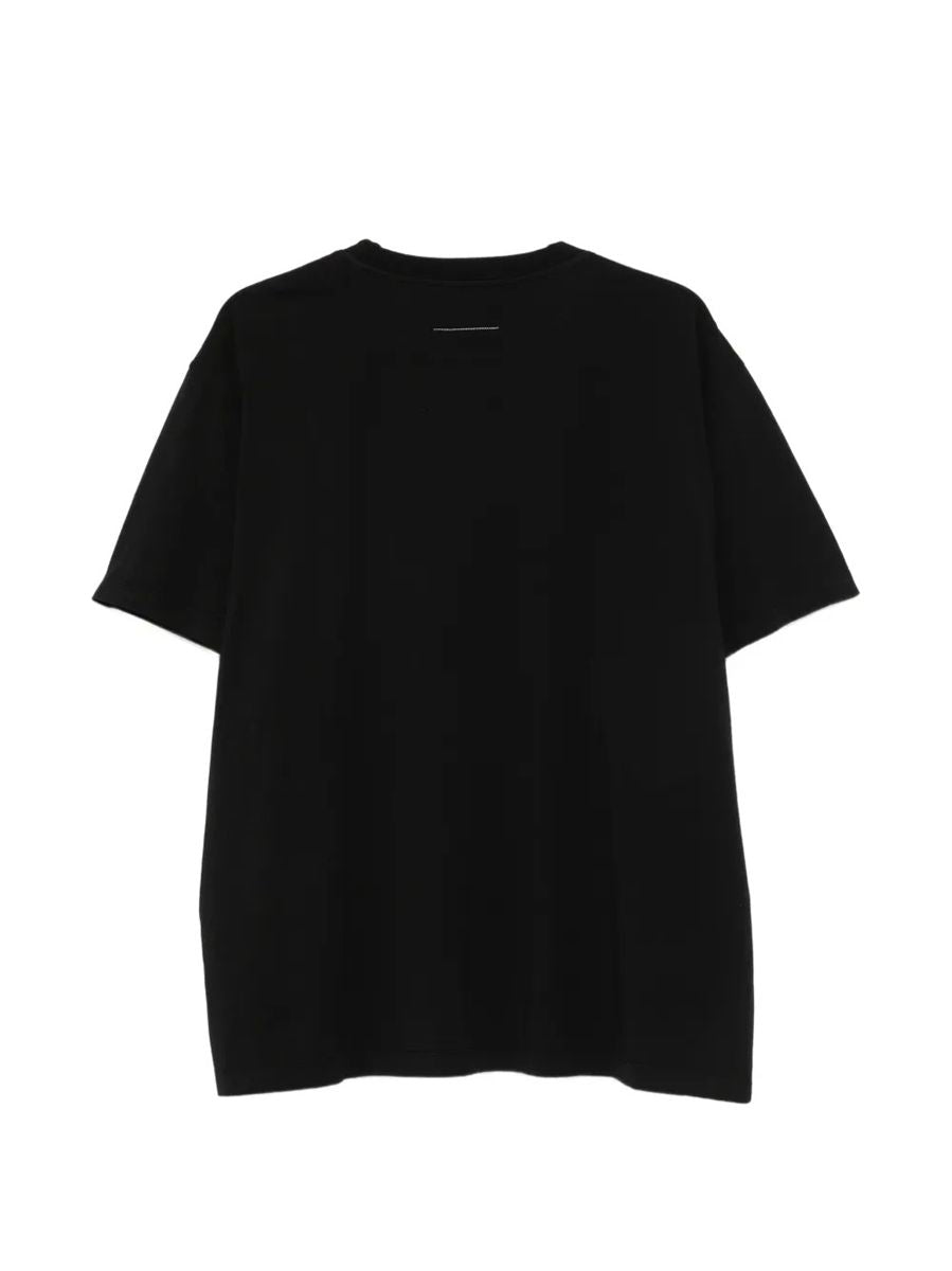 Numeric cotton t-shirt-MM6-Verso
