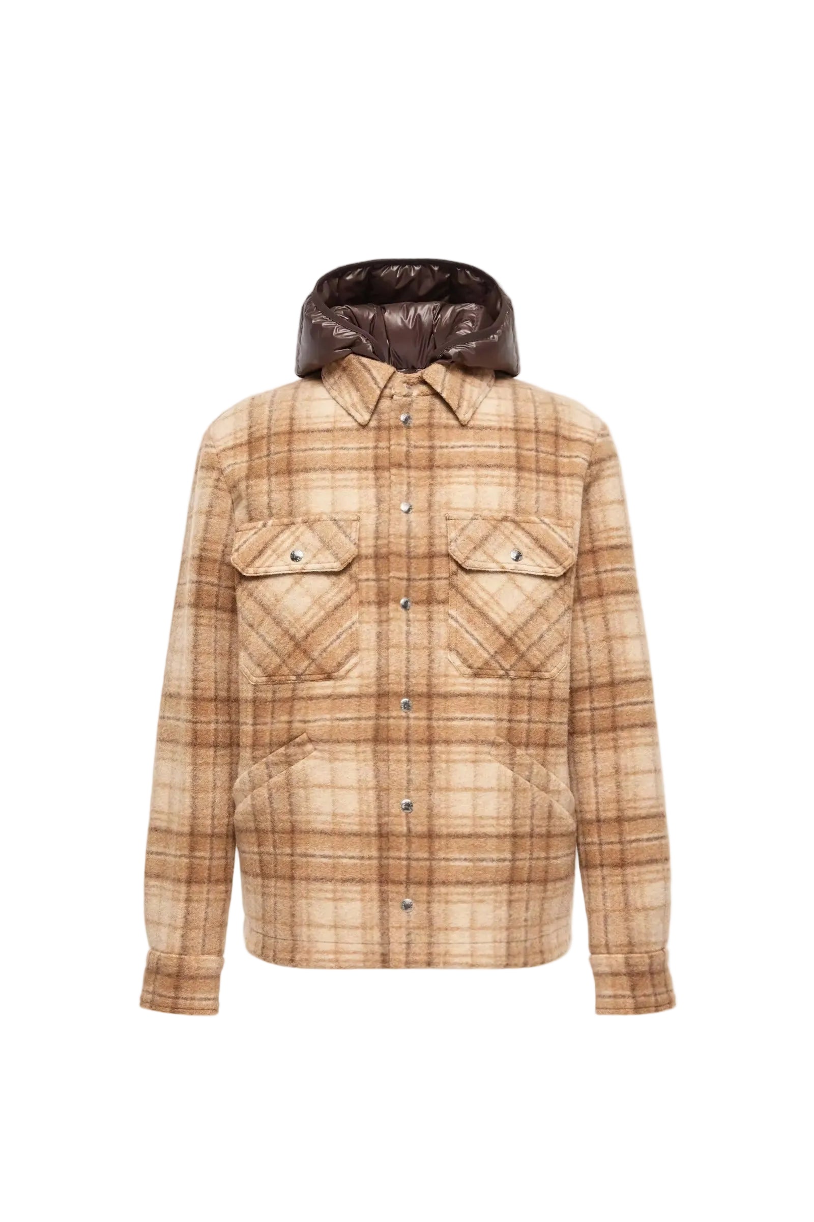 Nyvalin 3-in-1 hooded flannel down jacket-MONCLER-312623-2-Verso