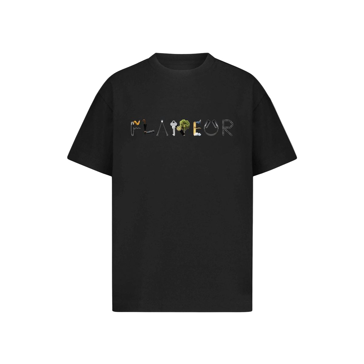 objects t-shirt-FLANEUR-Verso