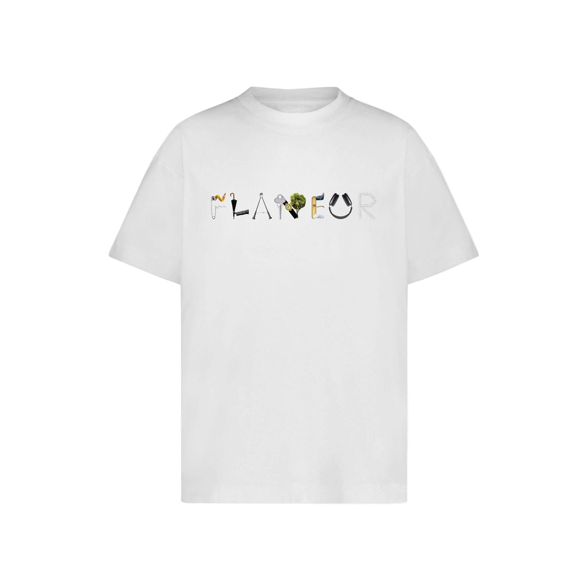 objects t-shirt-FLANEUR-Verso