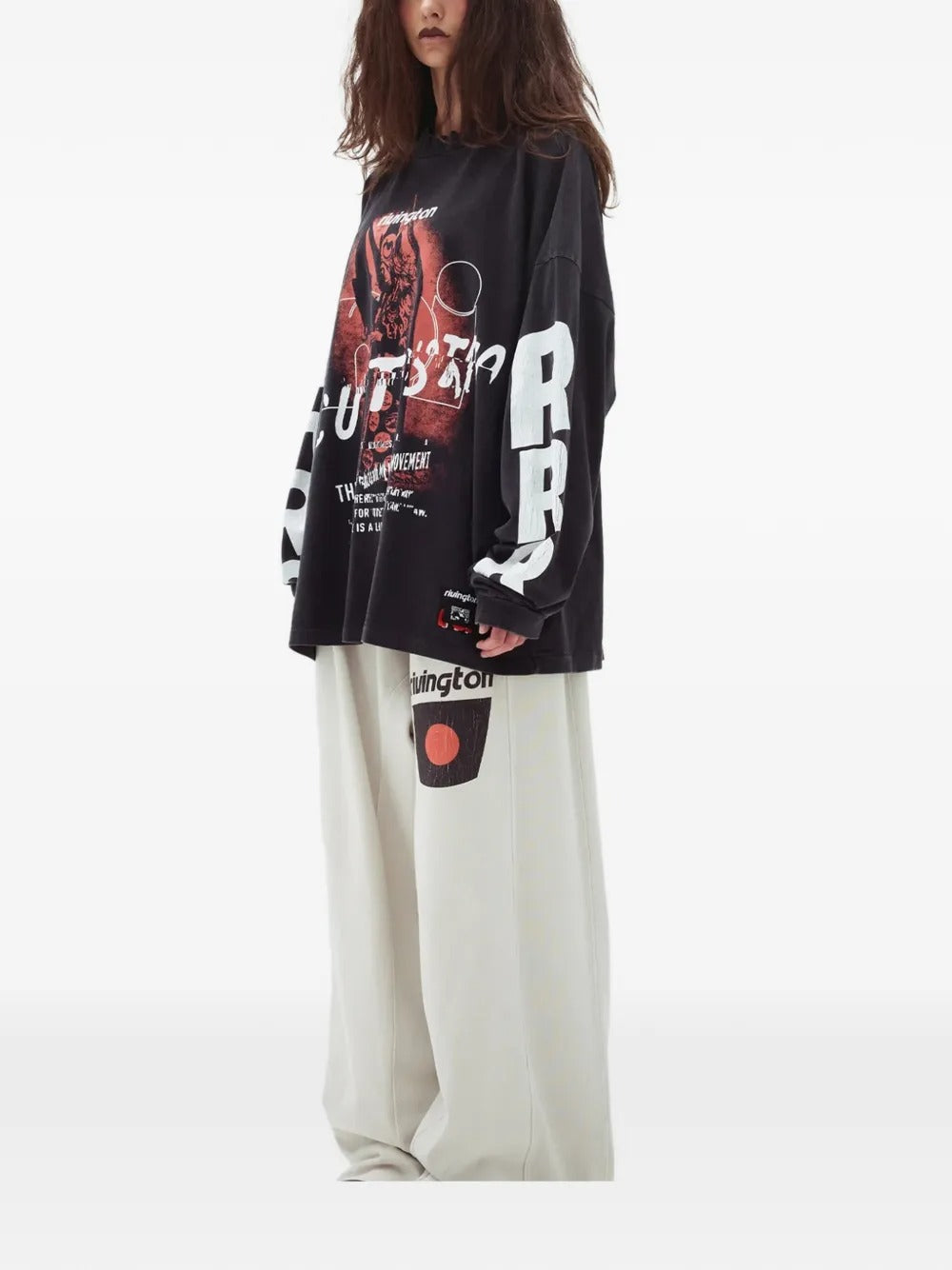 Occultista graphic-print t-shirt-RIVINGTON ROI REBIS-Verso