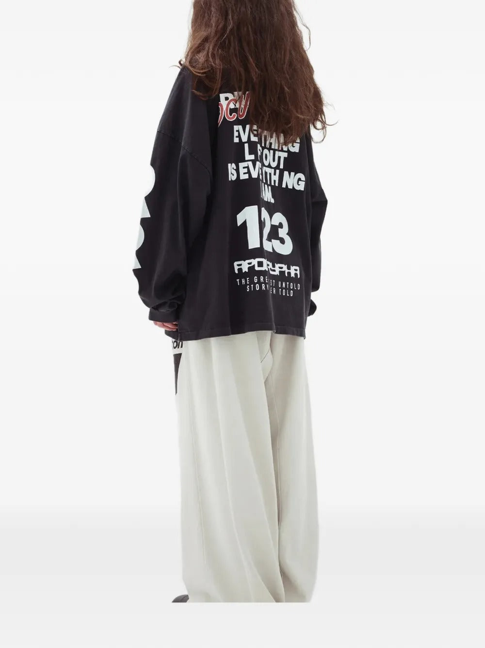 Occultista graphic-print t-shirt-RIVINGTON ROI REBIS-Verso